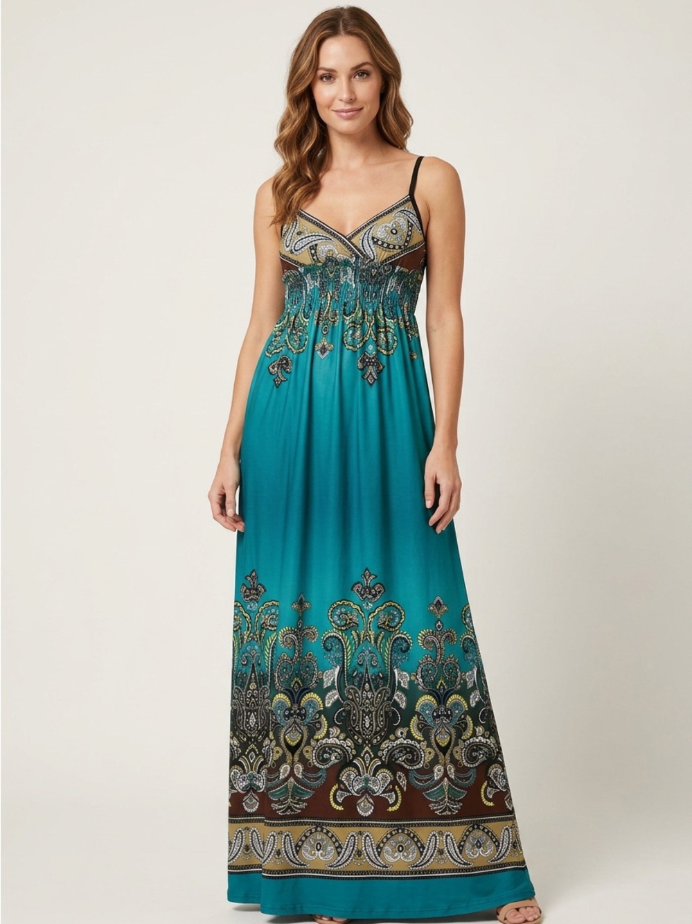 Bailey Girl Paisley Maxi Dress